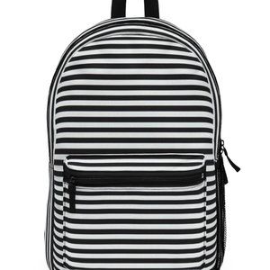 Striped Pattern Backpack